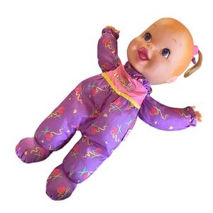 Vintage Baby Headstand Surprise Doll 1996 Toy Biz Retro 90s Baby Weighted Head